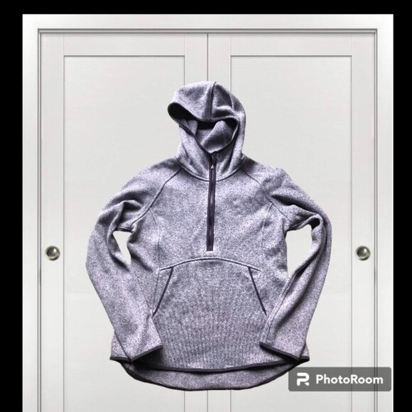 Cute Lululemon Fleece and Thank you Pullover Top in Heathered Smoky Blush - Picture 10 of 14